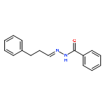 Benzoic acid, (2E)-(3-phenylpropylidene)hydrazide