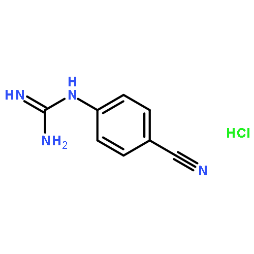 2-(4-CYANOPHENYL)GUANIDINE;HYDROCHLORIDE 