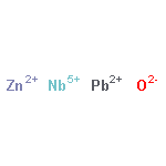 Lead niobium zinc oxide