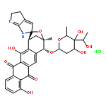 Spiro[1,4-methanoanthra[2,3-d]oxepin-2(1H),2'(1'H)-pyrrolo[2,3-b]pyrrole]-7,12-dione,5-[[2,6-dideoxy-4-C-(1-hydroxyethyl)-a-L-xylo-hexopyranosyl]oxy]-4,4',5,5'-tetrahydro-8,13-dihydroxy-4-methyl-,(1S,2R,4R,5R)-