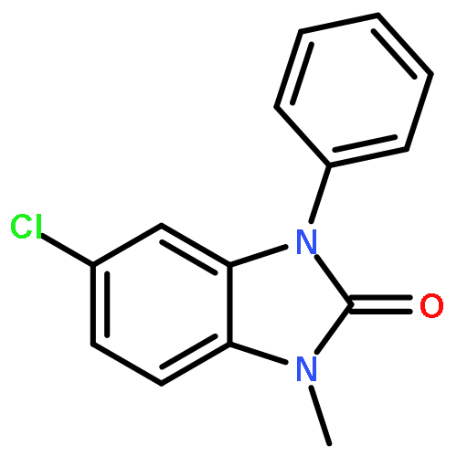 1,3-DIHYDRO-5-CHLORO-1-METHYL-3-PHENYL-2H-BENZIMIDAZOL-2-ONE 