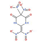 2-(DINITROMETHYLIDENE)-5,5-DINITRO-1,3-DIAZINANE-4,6-DIONE 