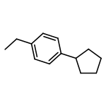 Benzene, 1-cyclopentyl-4-ethyl-