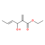 4-Hexenoic acid, 3-hydroxy-2-methylene-, ethyl ester