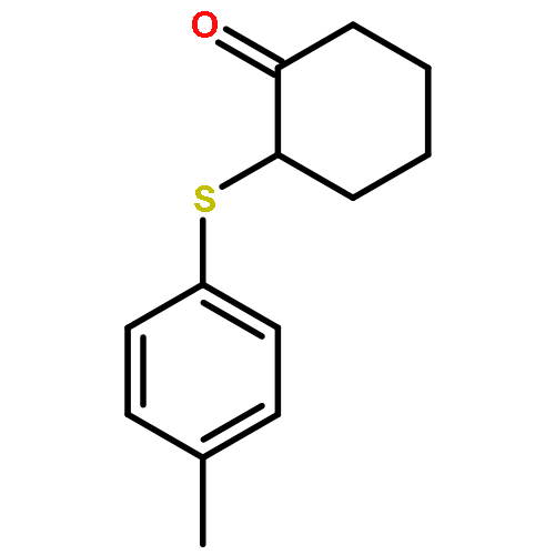 Cyclohexanone, 2-[(4-methylphenyl)thio]-