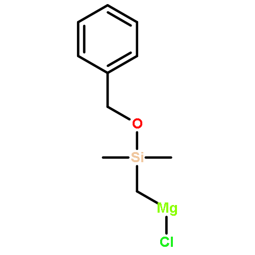 Magnesium, chloro[[dimethyl(phenylmethoxy)silyl]methyl]-