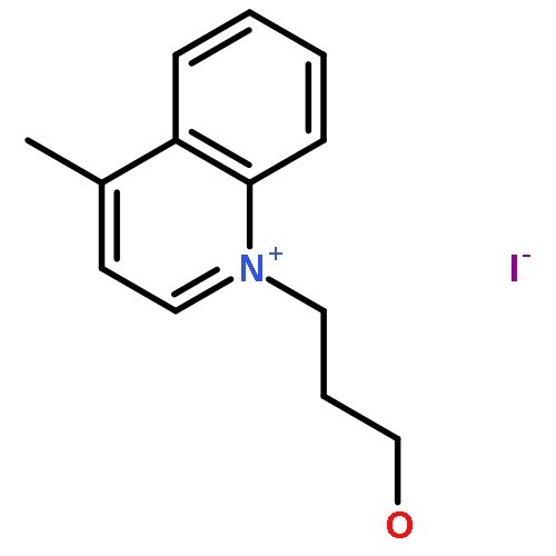 Quinolinium, 1-(3-hydroxypropyl)-4-methyl-, iodide