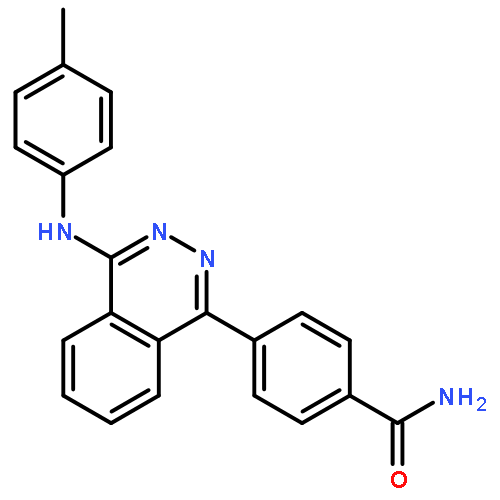 Benzamide, 4-[4-[(4-methylphenyl)amino]-1-phthalazinyl]-