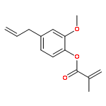 2-Propenoic acid, 2-methyl-, 2-methoxy-4-(2-propenyl)phenyl ester