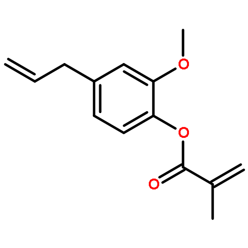 2-Propenoic acid, 2-methyl-, 2-methoxy-4-(2-propenyl)phenyl ester