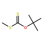 Carbonodithioic acid, O-(1,1-dimethylethyl) S-methyl ester