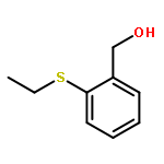 Benzenemethanol, 2-(ethylthio)-