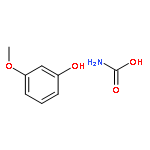 CARBAMIC ACID;3-METHOXYPHENOL 