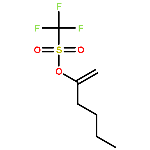 Methanesulfonic acid, trifluoro-, 1-methylenepentyl ester