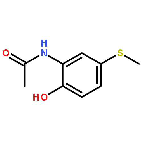 Acetamide, N-[2-hydroxy-5-(methylthio)phenyl]-