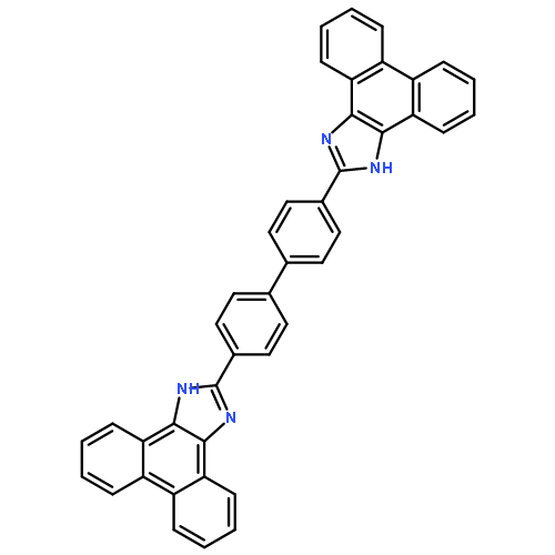 1H-Phenanthro[9,10-d]imidazole, 2,2'-[1,1'-biphenyl]-4,4'-diylbis-