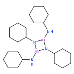 1,3,2,4-Diazadiarsetidine-2,4-diamine, N,N',1,3-tetracyclohexyl-