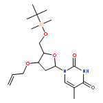 Thymidine, 5'-O-[(1,1-dimethylethyl)dimethylsilyl]-3'-O-2-propenyl-