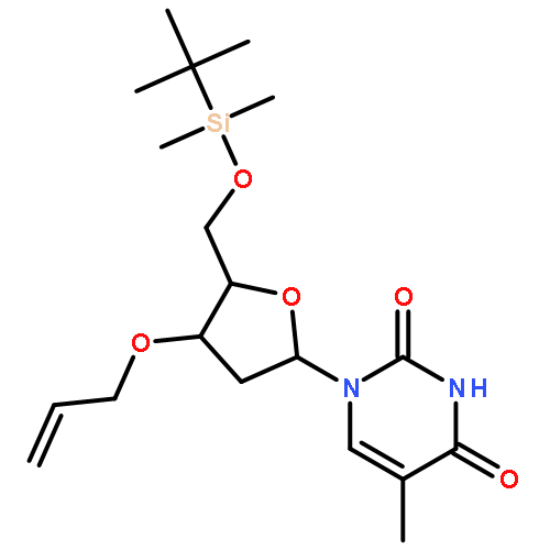 Thymidine, 5'-O-[(1,1-dimethylethyl)dimethylsilyl]-3'-O-2-propenyl-