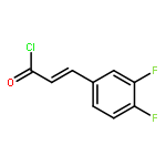 3-(3,4-DIFLUOROPHENYL)PROP-2-ENOYL CHLORIDE 