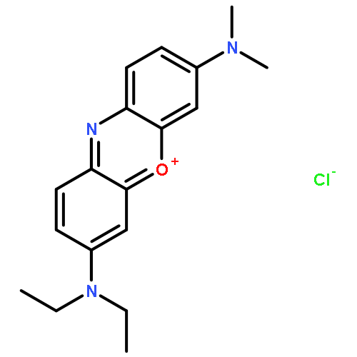 Phenoxazin-5-ium, 3-(diethylamino)-7-(dimethylamino)-, chloride