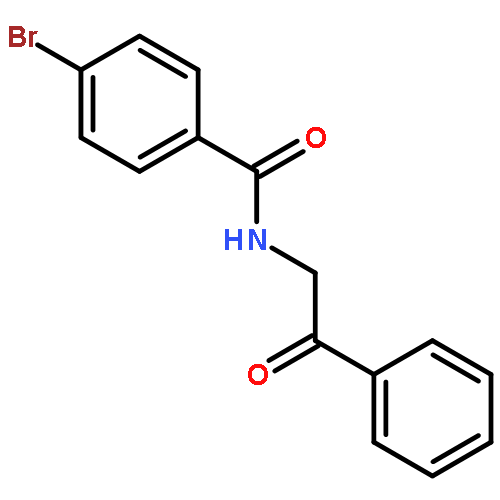 Benzamide, 4-bromo-N-(2-oxo-2-phenylethyl)-