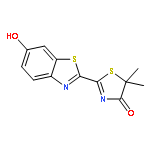 2-(5,5-DIMETHYL-4-OXO-1,3-THIAZOLIDIN-2-YLIDENE)-1,3-BENZOTHIAZOL-6-ONE 