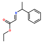 Acetic acid, [(1-phenylethyl)imino]-, ethyl ester, (R)-