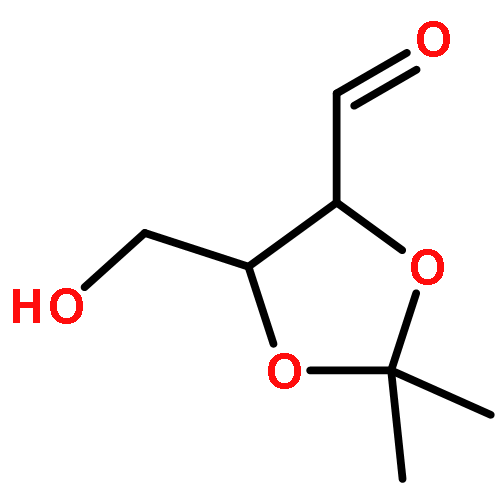 (4S,5S)-5-(hydroxymethyl)-2,2-dimethyl-1,3-dioxolane-4-carbaldehyde