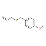 1-METHOXY-4-(PROP-2-ENYLSULFANYLMETHYL)BENZENE 