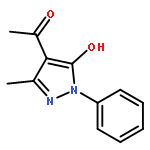 4-ACETYL-5-METHYL-2-PHENYL-1H-PYRAZOL-3-ONE 