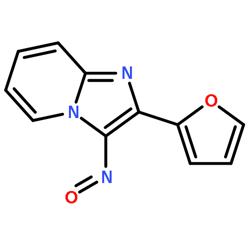 Imidazo[1,2-a]pyridine, 2-(2-furanyl)-3-nitroso-