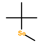 Propane, 2-methyl-2-(methylseleno)-