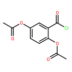 (4-ACETYLOXY-3-CARBONOCHLORIDOYLPHENYL) ACETATE 