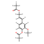 (2E)-3-(4-O-acetyl-3-methoxyphenyl)prop-2-en-1-yl acetate