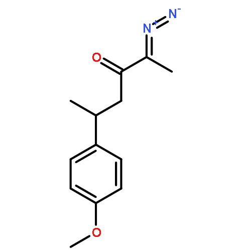 3-Hexanone, 2-diazo-5-(4-methoxyphenyl)-