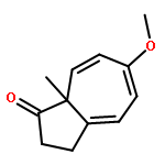 1(2H)-Azulenone, 3,8a-dihydro-6-methoxy-8a-methyl-