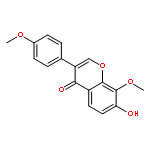 7-hydroxy-8-methoxy-3-(4-methoxyphenyl)-4H-chromen-4-one