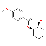 Benzoic acid, 4-methoxy-, (1R,2S)-2-hydroxycyclohexyl ester, rel-