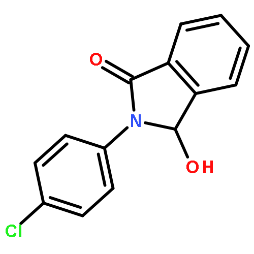 1H-Isoindol-1-one, 2-(4-chlorophenyl)-2,3-dihydro-3-hydroxy-