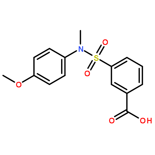 3-[(4-Methoxy-phenyl)-methyl-sulfamoyl]-benzoic acid