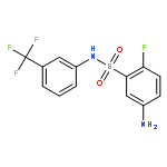 5-Amino-2-fluoro-N-(3-trifluoromethyl-phenyl)-benzenesulfonamide