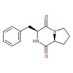 Pyrrolo[1,2-a]pyrazine-1,4-dione,hexahydro-3-(phenylmethyl)-, (3S,8aS)-