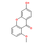 1-Methoxy-6-hydroxyxanthon