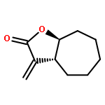 2H-Cyclohepta[b]furan-2-one, octahydro-3-methylene-, (3aR,8aS)-rel-