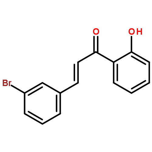 2-Propen-1-one, 3-(3-bromophenyl)-1-(2-hydroxyphenyl)-