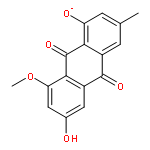 1,6-DIHYDROXY-8-METHOXY-3-METHYLANTHRACENE-9,10-DIONE 