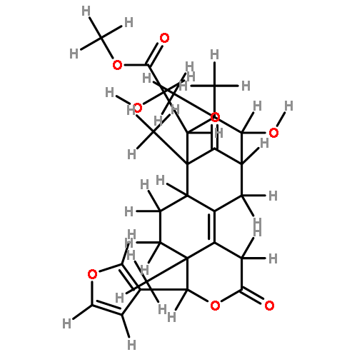 (R)-((4aR)-4c-[3]furyl-10t-hydroxy-4a,7,9,9-tetramethyl-2,13-dioxo-(4ar,6ac)-1,4,4a,5,6,6a,7,8,9,10,11,12-dodecahydro-2H-7c,11c-methano-cyclooct[f]isochromen-8c-yl)-acetic acid methyl ester