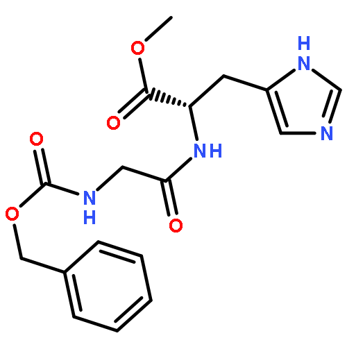 L-Histidine, N-[N-[(phenylmethoxy)carbonyl]glycyl]-, methyl ester