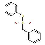 PHENYLSULFANYLSULFONYLMETHYLBENZENE 